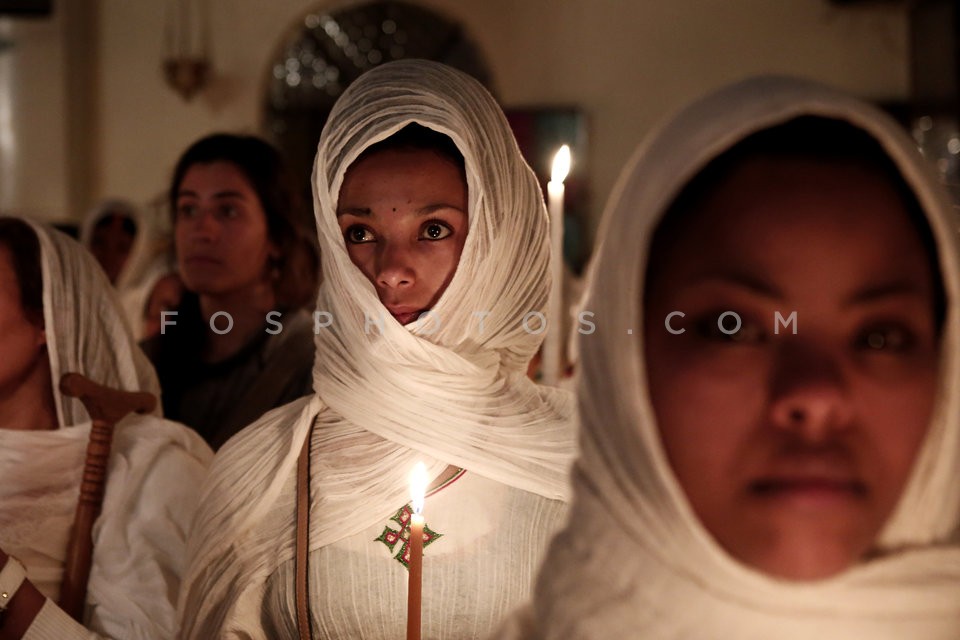 Liturgy of the Resurrection at the Ethiopian Church   /  Μεγάλο Σάββατο στην Αιθιοπική Εκκλησία