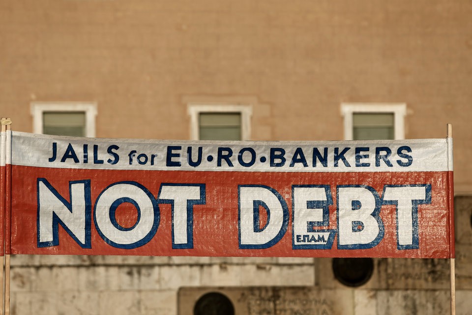 Demonstration in favor of the 'no' / Συγκέντρωση υπέρ του «όχι»