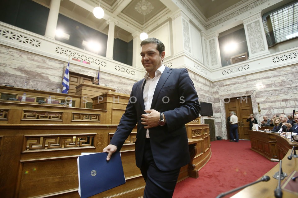 Meeting of the Parliamentary Group of SYRIZA / Συνεδρίαση της Κοινοβουλευτικής ομάδας του ΣΥΡΙΖΑ