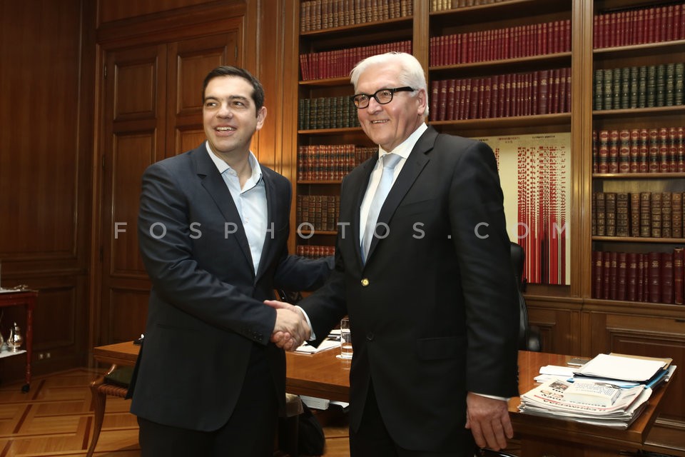 Alexis Tsipras -  Frank Walter Steinmeier / Αλέξης Τσίπρας - Φρανκ Βάλτερ Στάινμαγιερ