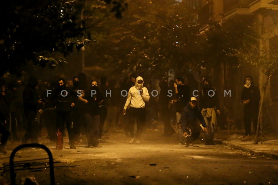 Clashes between riot police and protesters in Athens  / Επεισόδια στα Εξάρχεια