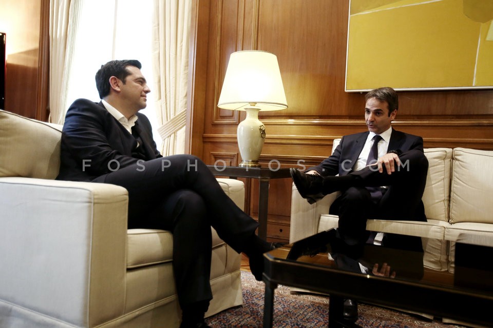 Alexis Tsipras - Kyriakos Mitsotakis  /  Τσίπρας - Μητσοτάκης