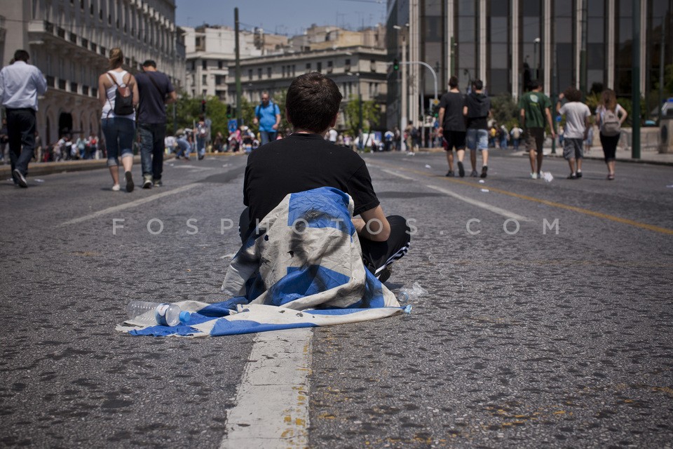 Protest and march for the celebration of May Day / Συγκέντρωση και πορεία για τον εορτασμό της εργατικής πρωτομαγιάς