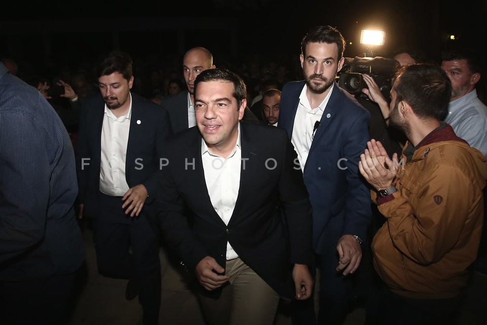 Alexis Tsipras in Kesariani / Ο Αλέξης Τσίπρας στην Καισαριανή