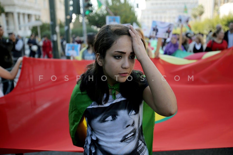 Demonstration against the Turkish government / Πορεία διαμαρτυρίας στην Τουρκική πρεσβεία