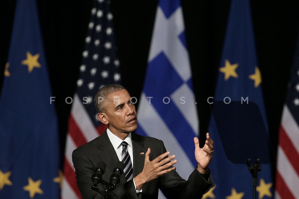 U.S. President Barack Obama’s speech in Athens / Ομιλία Ομπάμα στο Ιδρυμα Σταύρος Νιάρχος