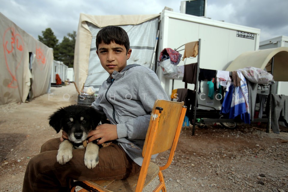 Refugee camp in Ritsona  / Κέντρο φιλοξενίας προσφύγων στην Ριτσώνα