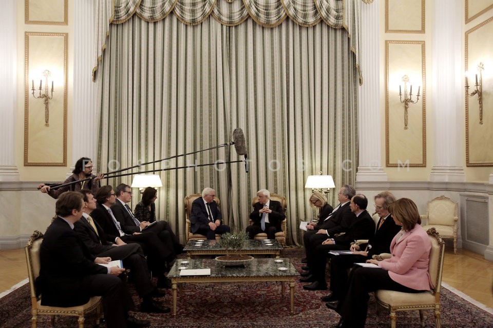 German Foreign Minister Frank-Walter Steinmeier in Athens / Ο Γερμανός Υπ. Εξωτερικών στην Αθήνα