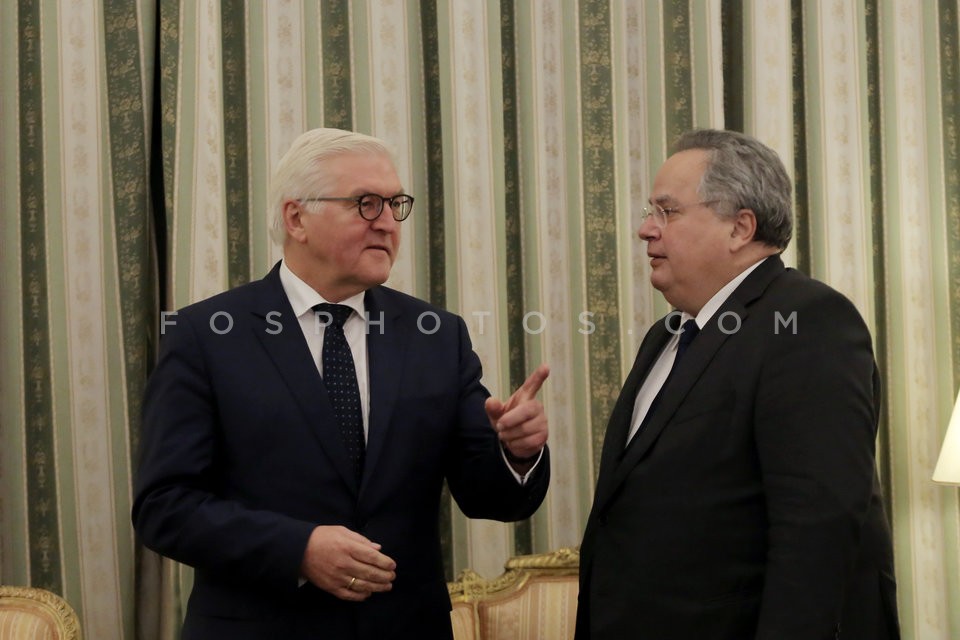 German Foreign Minister Frank-Walter Steinmeier in Athens / Ο Γερμανός Υπ. Εξωτερικών στην Αθήνα