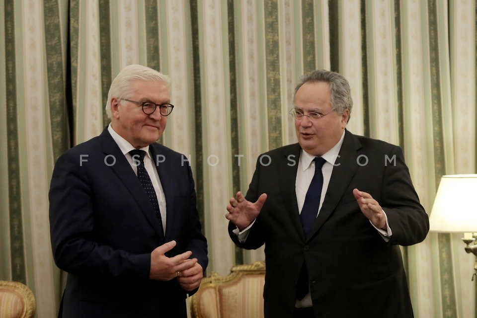 German Foreign Minister Frank-Walter Steinmeier in Athens / Ο Γερμανός Υπ. Εξωτερικών στην Αθήνα