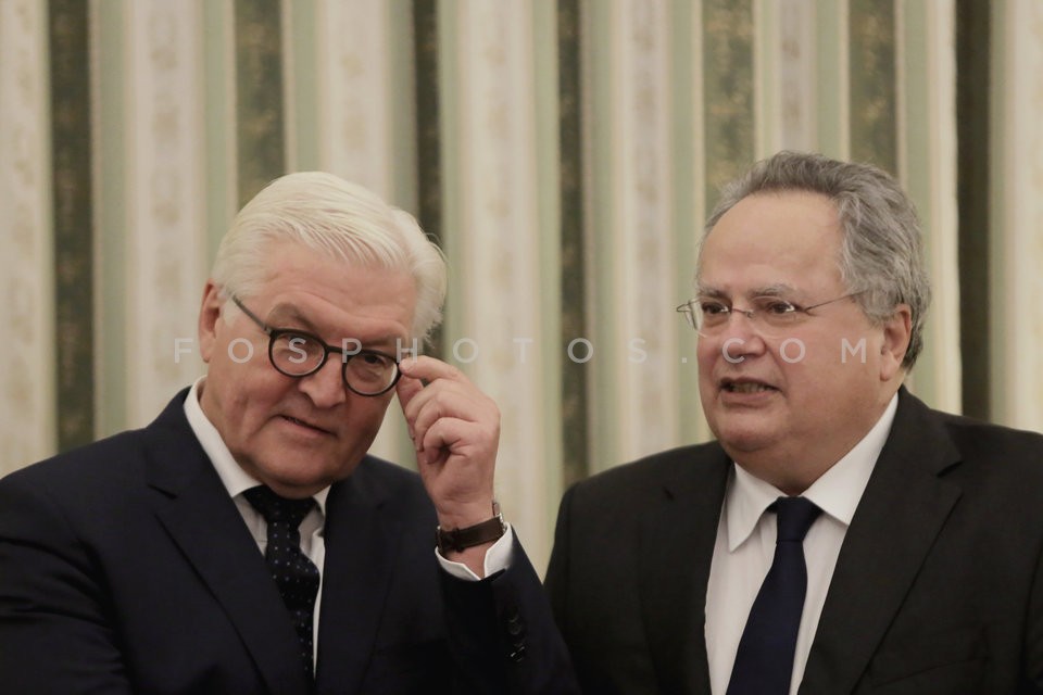 German Foreign Minister Frank-Walter Steinmeier in Athens / Ο Γερμανός Υπ. Εξωτερικών στην Αθήνα