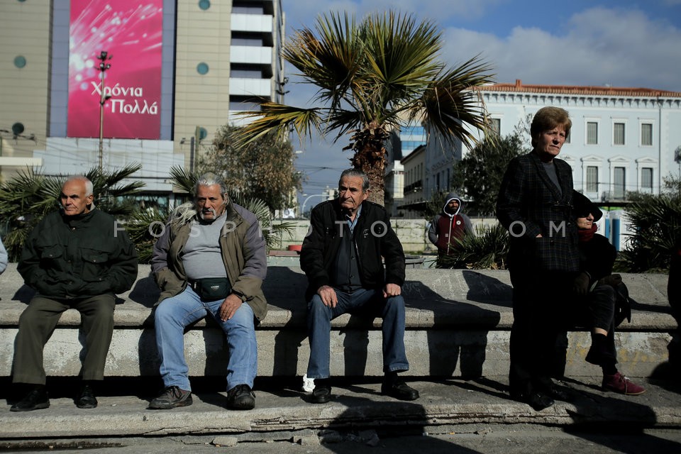 Protest march against austerity measures / Διαδηλώσεις ενάντια στην λιτότητα