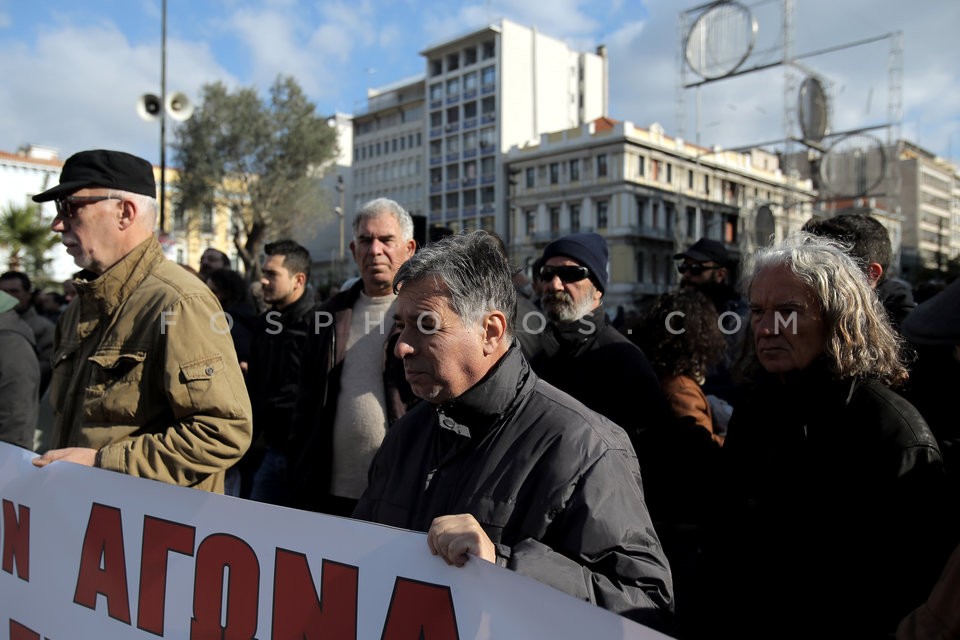 Protest march against austerity measures / Διαδηλώσεις ενάντια στην λιτότητα