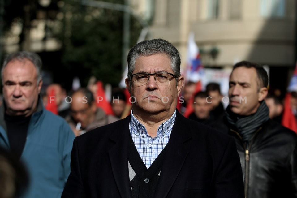 Protest march against austerity measures / Διαδηλώσεις ενάντια στην λιτότητα