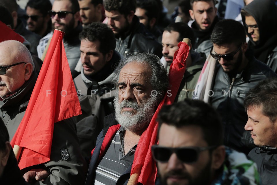 Protest march against austerity measures / Διαδηλώσεις ενάντια στην λιτότητα