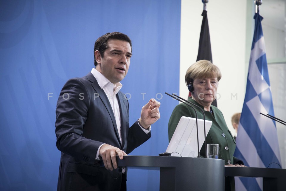 Angela Merkel  - Alexis Tsipras /  Άνγκελα Μερκελ - Αλέξης Τσίπρας