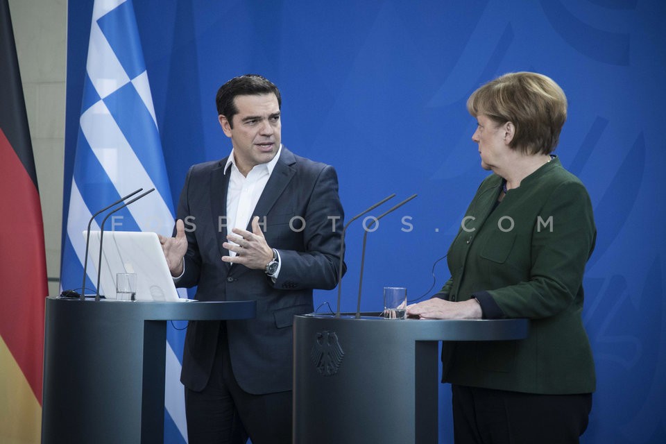 Angela Merkel  - Alexis Tsipras /  Άνγκελα Μερκελ - Αλέξης Τσίπρας