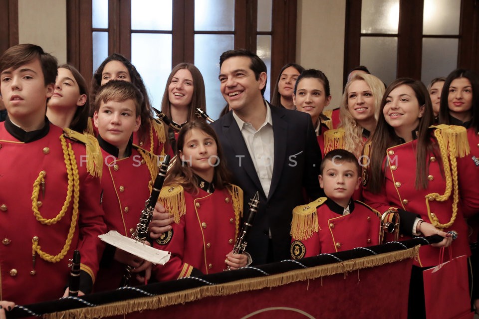 Christmas carols at Maximos mansion / Κάλαντα στο Μαξίμου