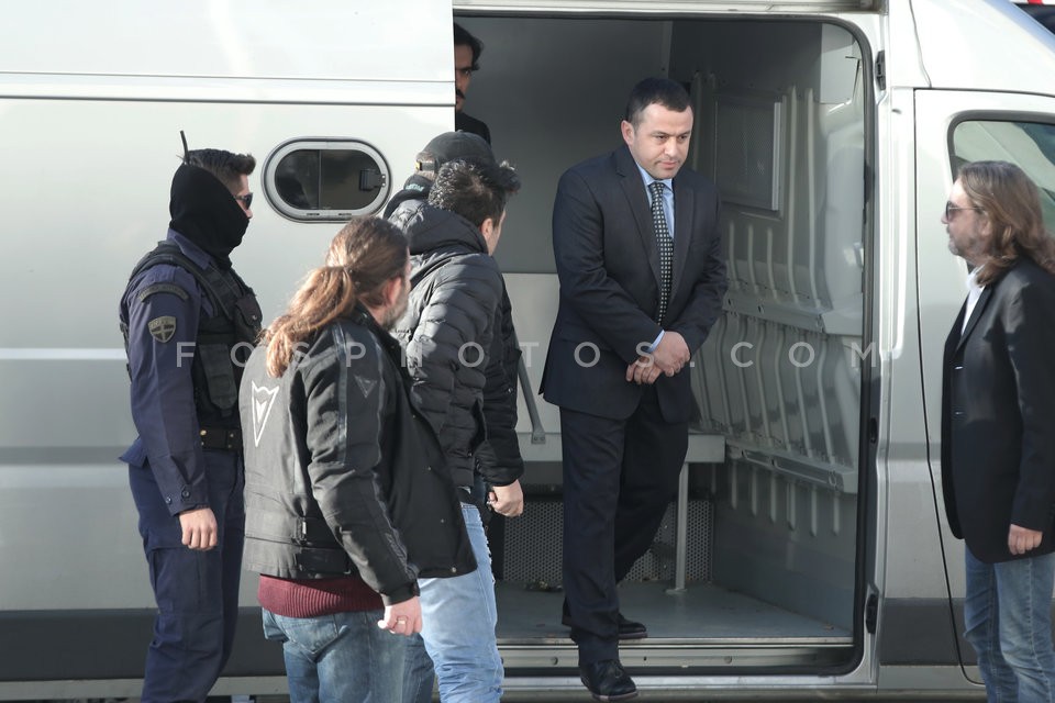 Turkish military officers at the Supreme Court in Athens / Τούρκοι στρατιωτικοί στον Αρειο Πάγο