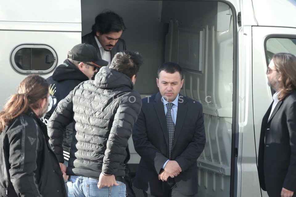 Turkish military officers at the Supreme Court in Athens / Τούρκοι στρατιωτικοί στον Αρειο Πάγο