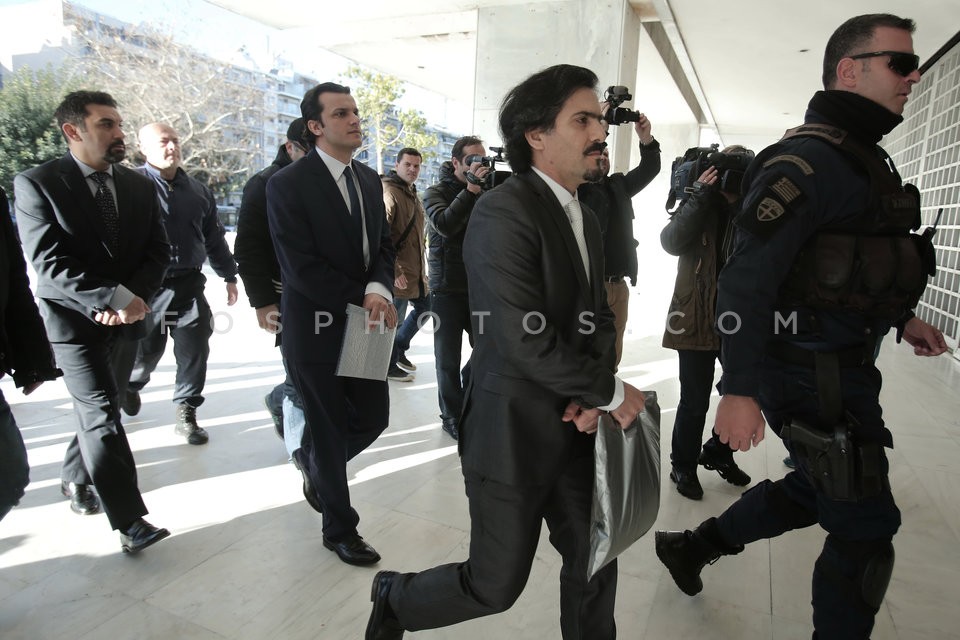 Turkish military officers at the Supreme Court in Athens / Τούρκοι στρατιωτικοί στον Αρειο Πάγο