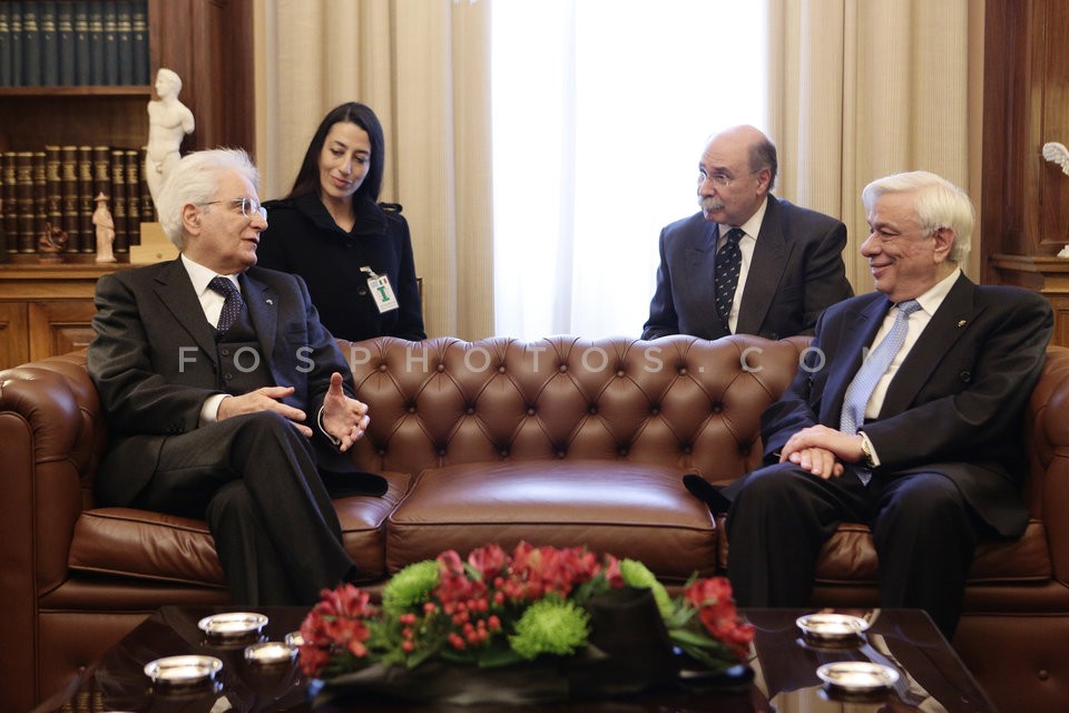 Επίσκεψη Ιταλού Προέδρου / Italian President Sergio Mattarella in Athens