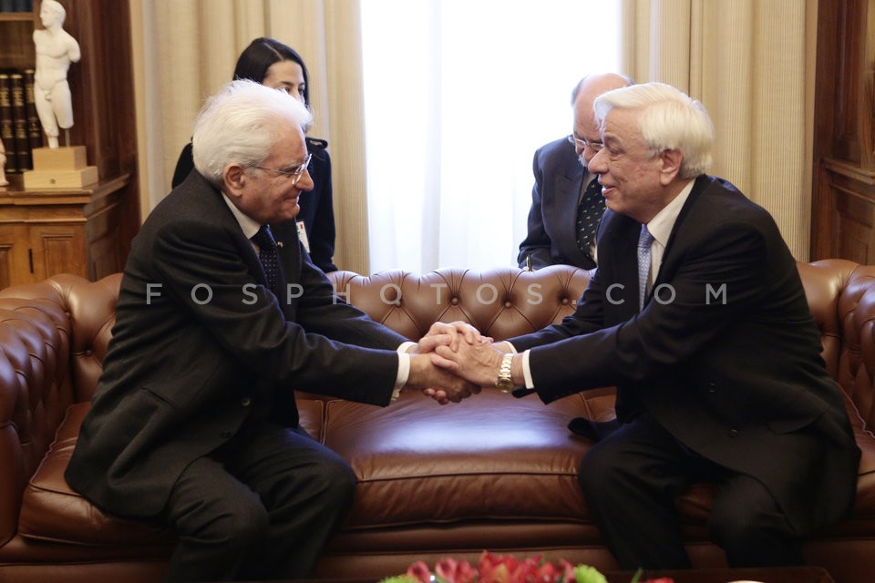 Επίσκεψη Ιταλού Προέδρου / Italian President Sergio Mattarella in Athens