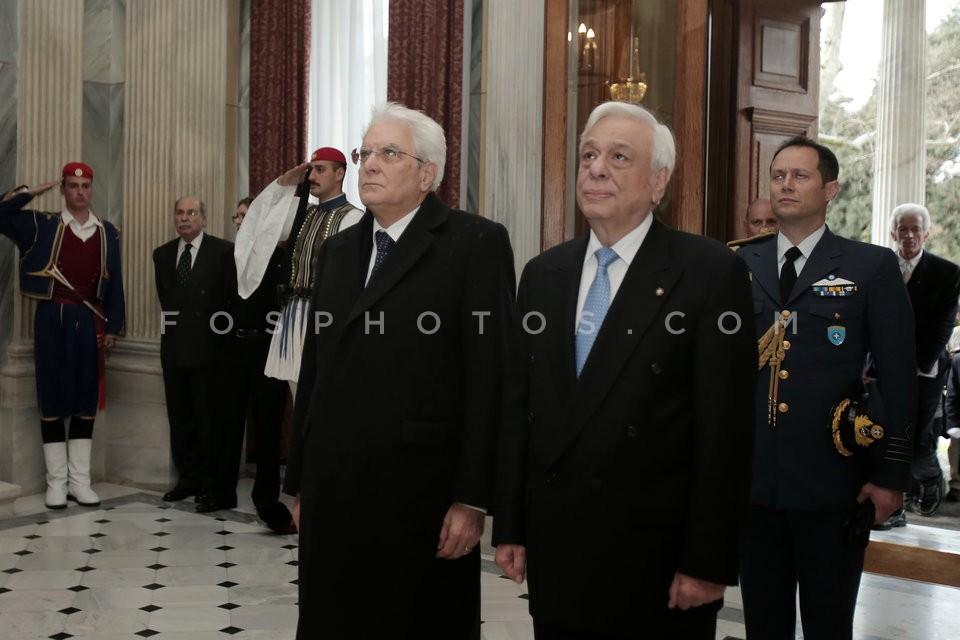 Επίσκεψη Ιταλού Προέδρου / Italian President Sergio Mattarella in Athens