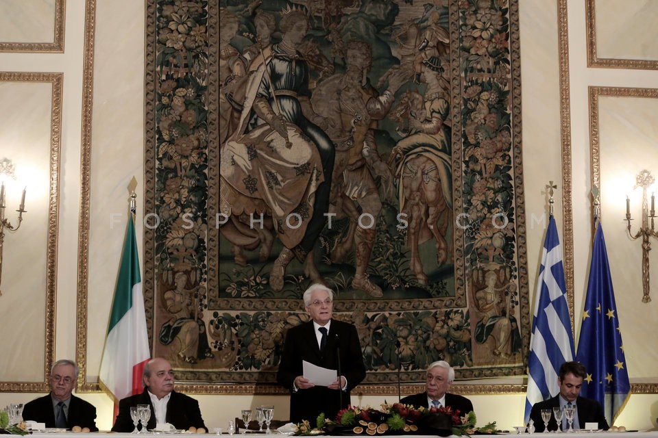 Επίσκεψη Ιταλού Προέδρου / Italian President Sergio Mattarella in Athens