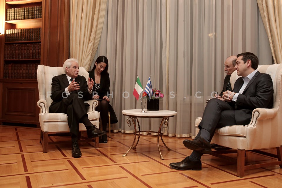 Επίσκεψη Ιταλού Προέδρου / Italian President Sergio Mattarella in Athens