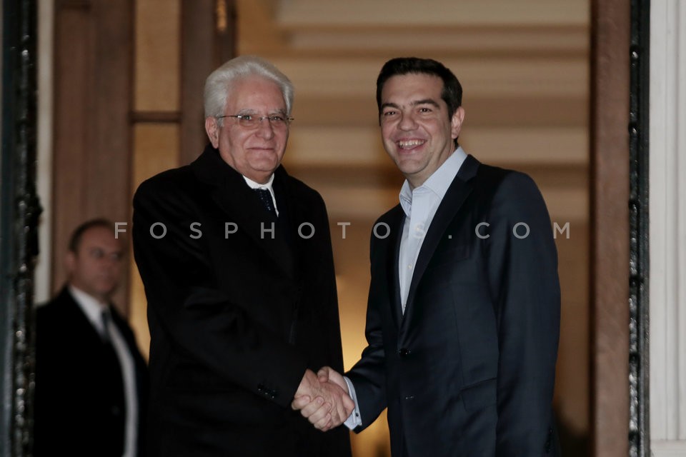 Επίσκεψη Ιταλού Προέδρου / Italian President Sergio Mattarella in Athens