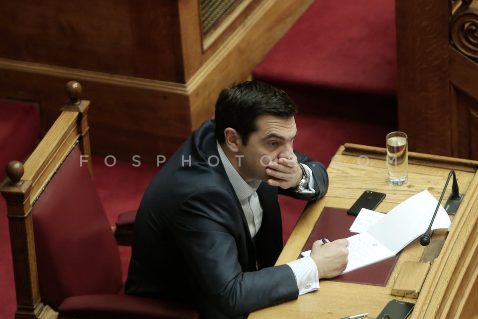 Greek Parliament / Συζήτηση στην Βουλή για το αγροτικό