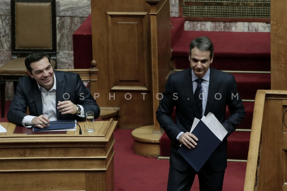 Greek Parliament / Συζήτηση στην Βουλή για το αγροτικό