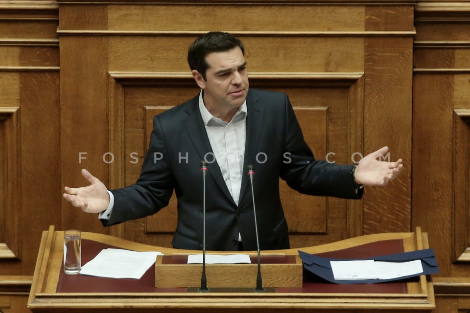 Greek Parliament / Συζήτηση στην Βουλή για το αγροτικό