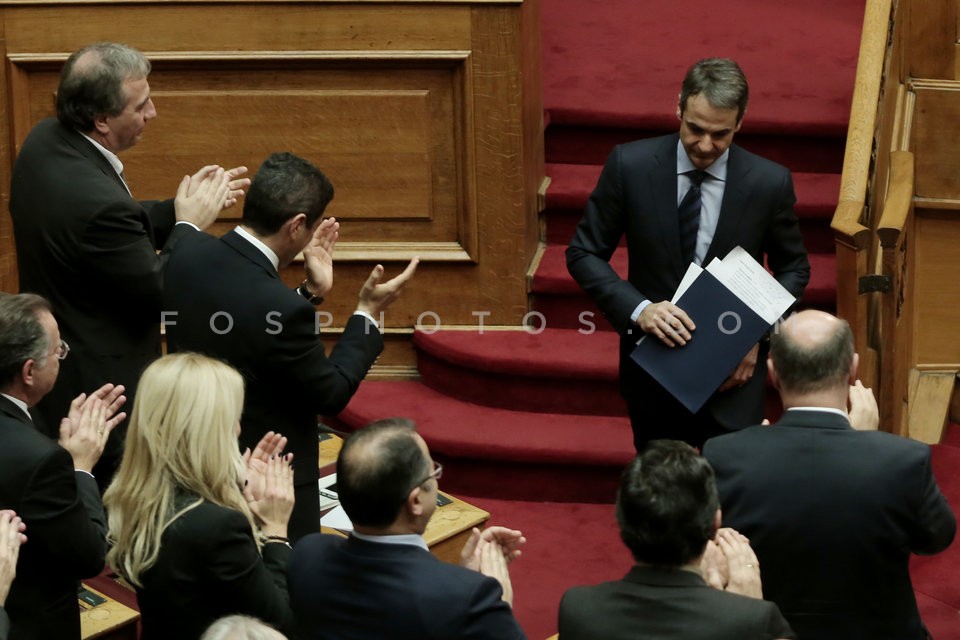 Greek Parliament / Συζήτηση στην Βουλή για το αγροτικό