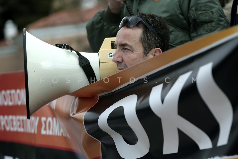 Firemen in protest march in central Athens / Συλλαλητήριο πυροσβεστών στην Αθήνα