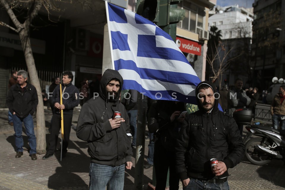 Protest rally by farmers in central Athens / Πανελλαδικό αγροτικό συλλαλητήριο