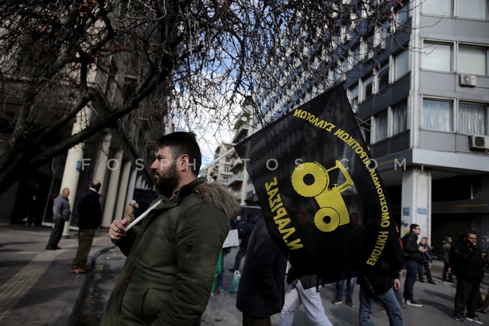 Protest rally by farmers in central Athens / Πανελλαδικό αγροτικό συλλαλητήριο