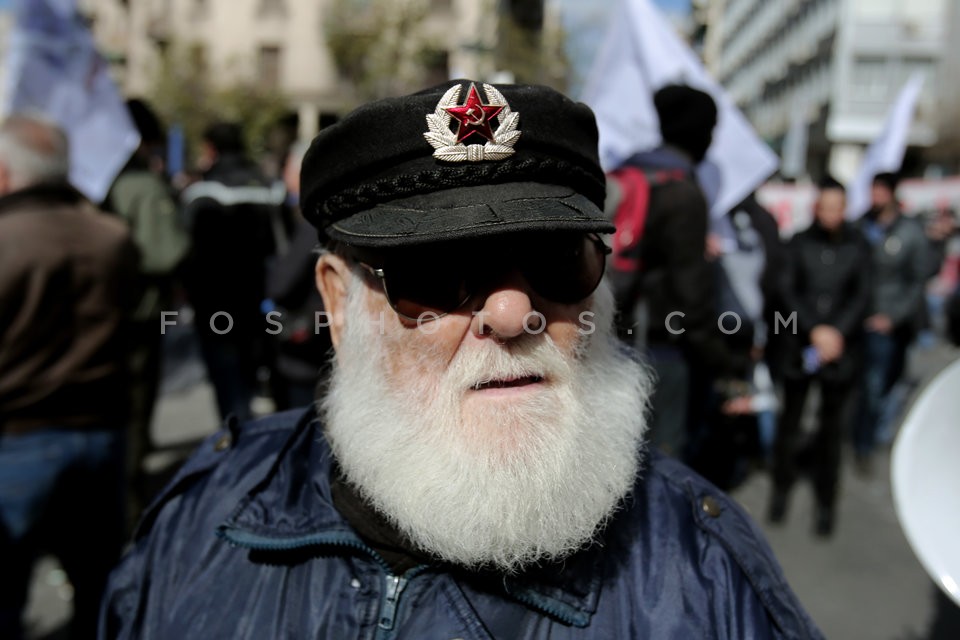 Protest rally by farmers in central Athens / Πανελλαδικό αγροτικό συλλαλητήριο