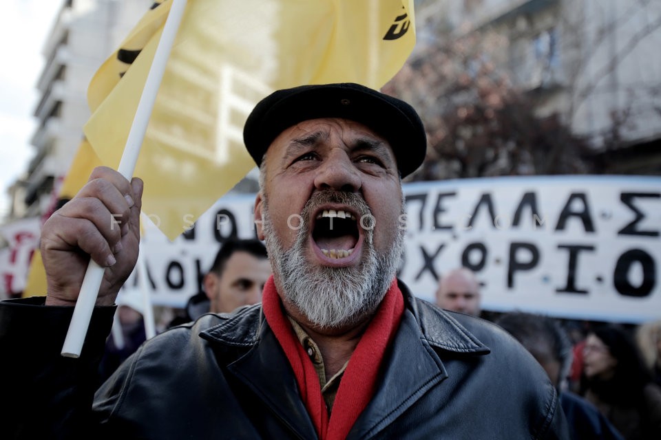 Protest rally by farmers in central Athens / Πανελλαδικό αγροτικό συλλαλητήριο