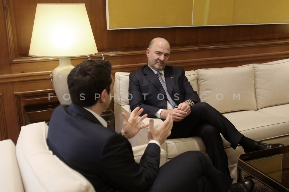 Commissioner Pierre Moscovici in Athens / Ο Πιέρ Μοσκοβισί στην Αθήνα