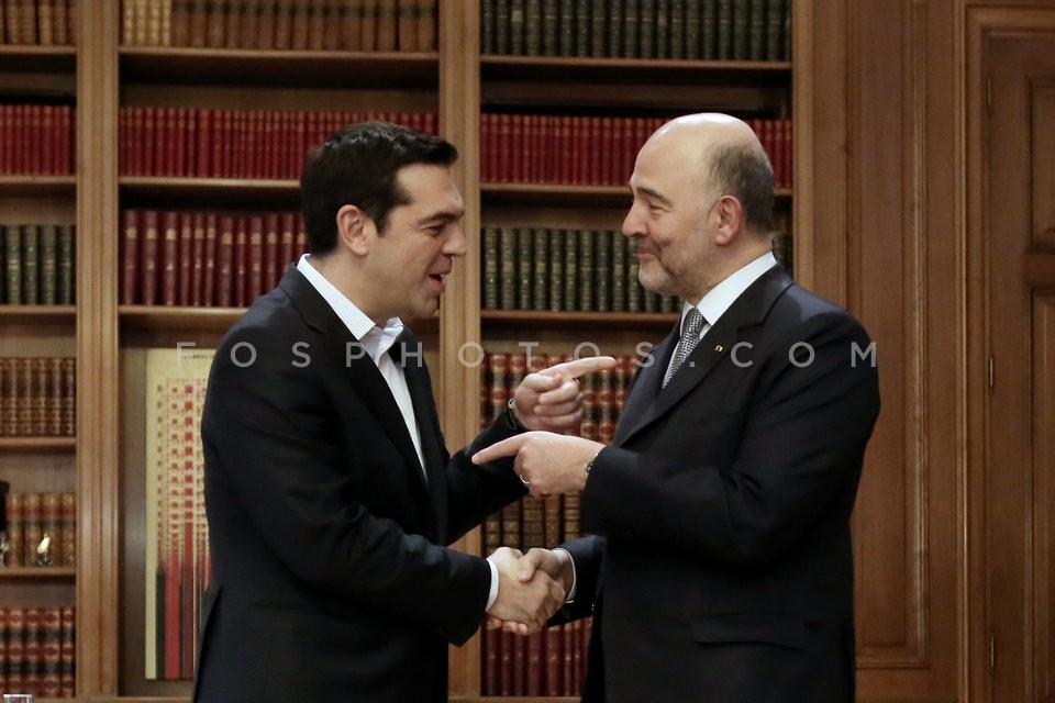 Commissioner Pierre Moscovici in Athens / Ο Πιέρ Μοσκοβισί στην Αθήνα