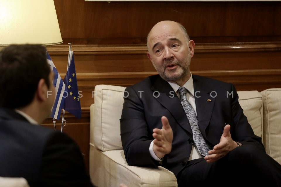 Commissioner Pierre Moscovici in Athens / Ο Πιέρ Μοσκοβισί στην Αθήνα