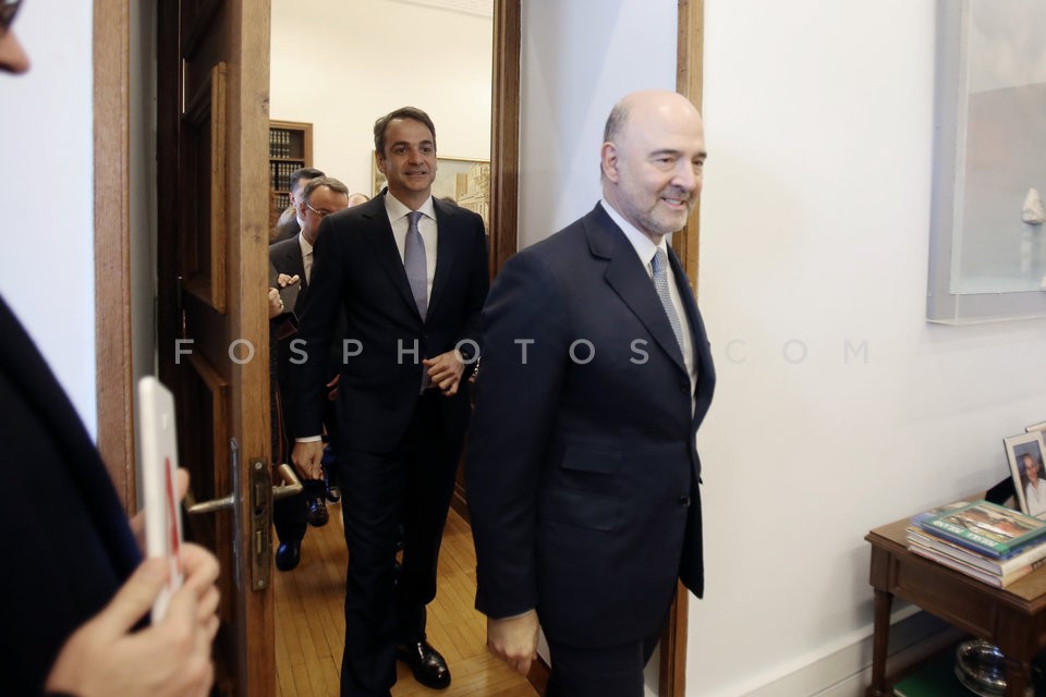 Commissioner Pierre Moscovici in Athens / Ο Πιέρ Μοσκοβισί στην Αθήνα