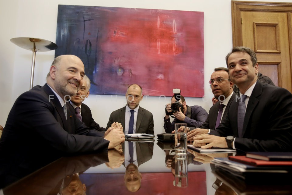 Commissioner Pierre Moscovici in Athens / Ο Πιέρ Μοσκοβισί στην Αθήνα