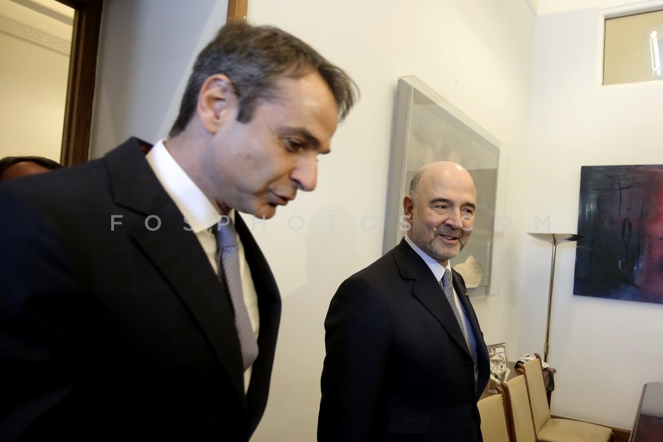 Commissioner Pierre Moscovici in Athens / Ο Πιέρ Μοσκοβισί στην Αθήνα