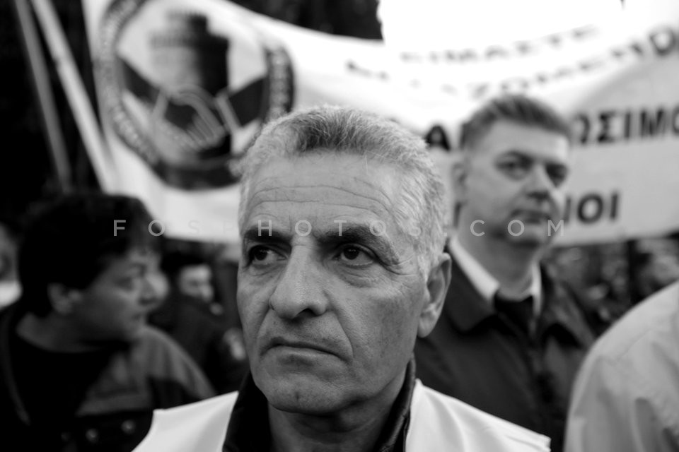 Security forces officers protest austerity  / Συγκέντρωση διαμαρτυρίας ενστόλων