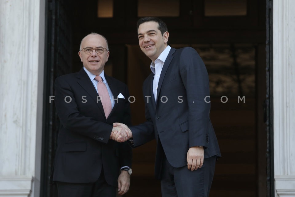 Alexis Tsipras -  Bernard Cazeneuve / Αλέξης Τσίπρας - Μπερνάρ Καζνέβ