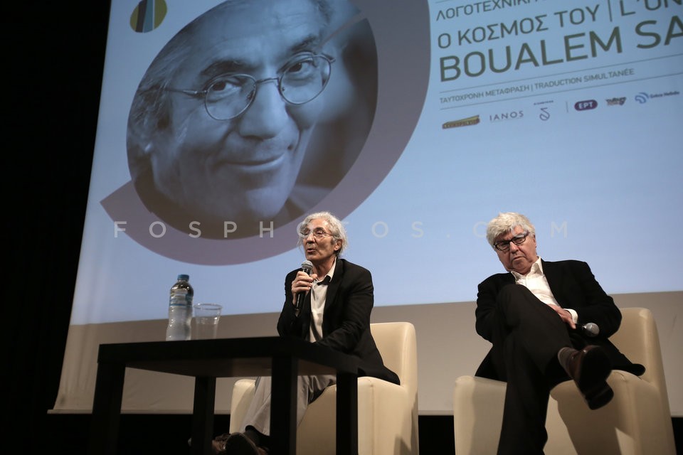 Boualem Sansal at the French Institute of Athens / Διάλεξη του Boualem Sansal στο Γαλλικό Ινστιτούτο