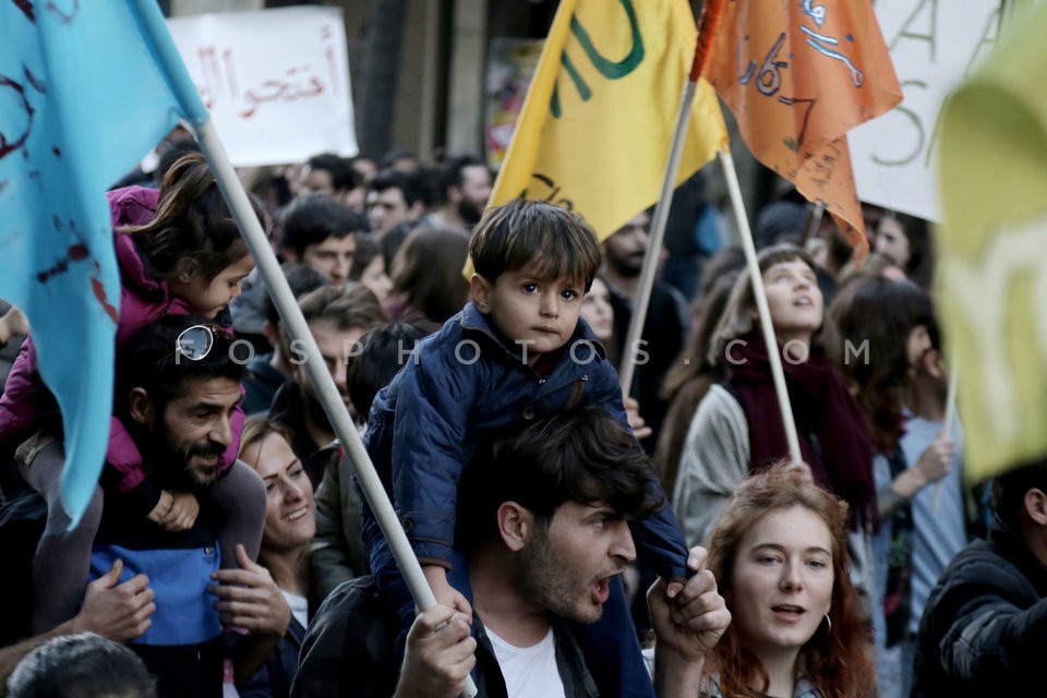 KEERFA rally against racism and fascism / ΚΕΕΡΦΑ - Συλλαλητήριο στην Ομόνοια